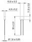 Preview: Thermal Fuse P Series AC 400V 20A / 102°C ... 136°C